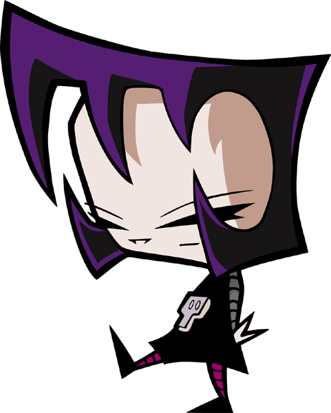 invader zim gaz